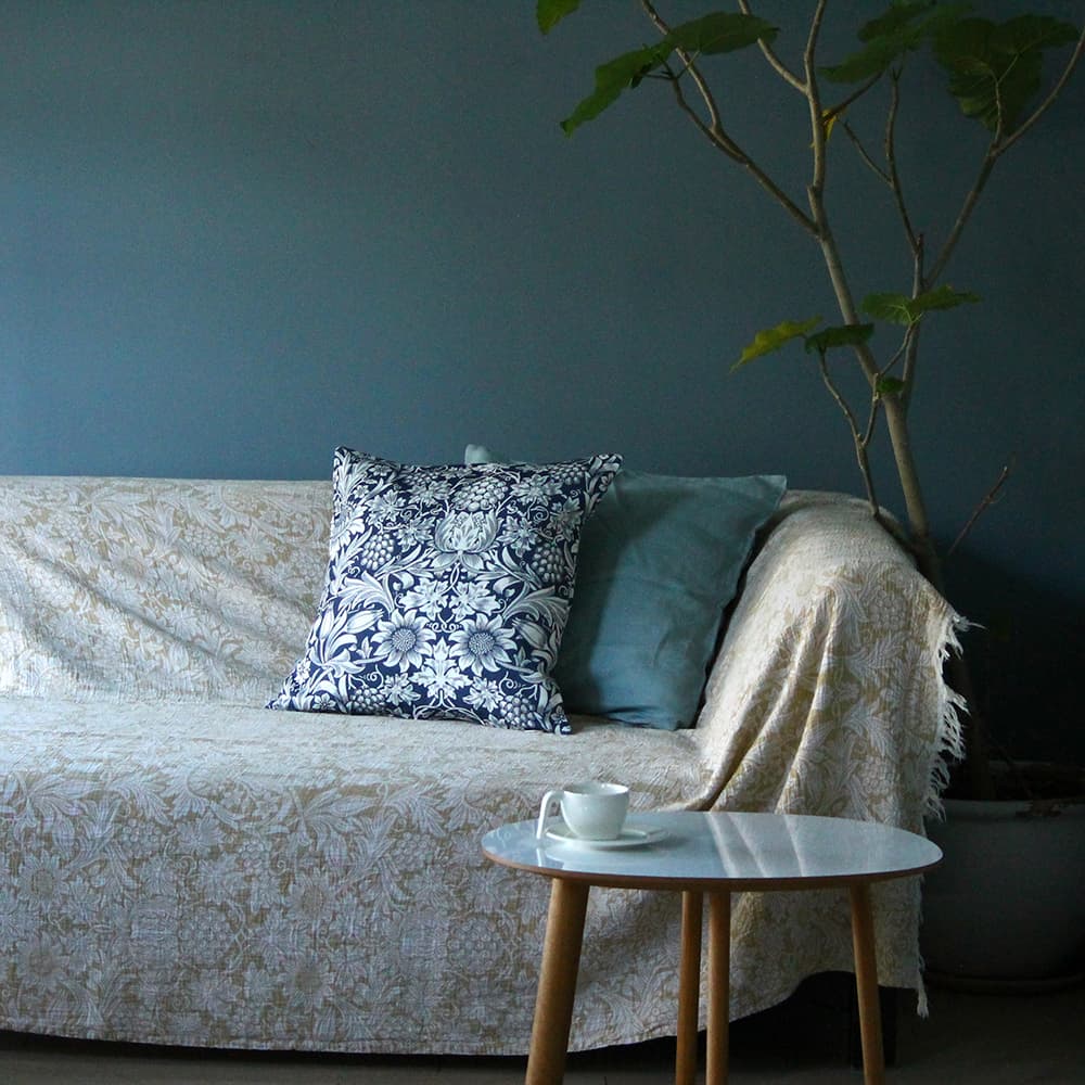 KLIPPAN/クリッパン クッションカバー サンフラワー ブルー