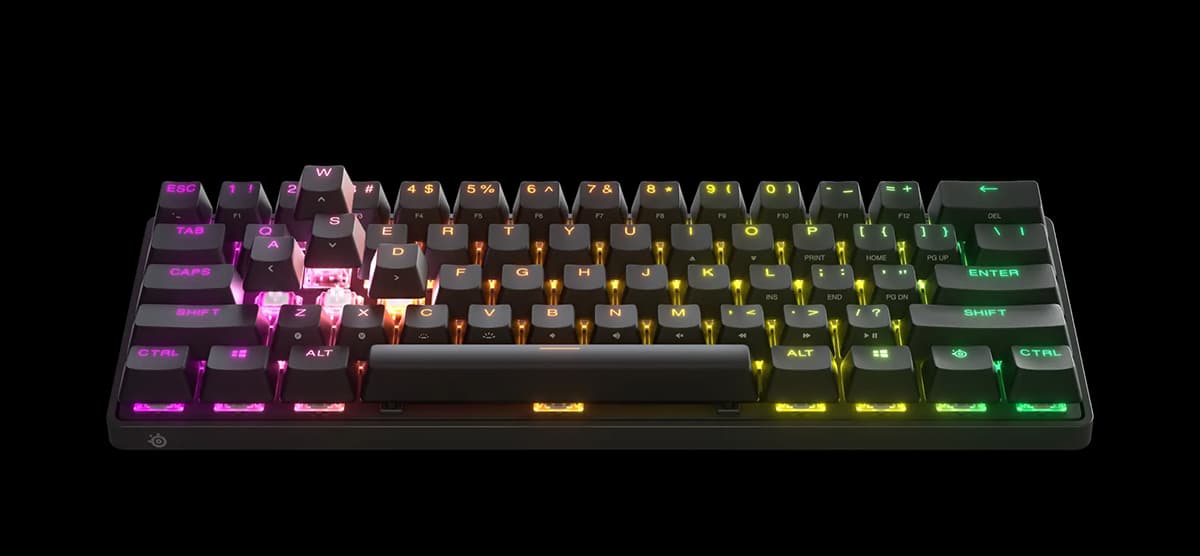 SteelSeries 64842J Apex Pro Mini ワイヤレス ゲーミングキーボード