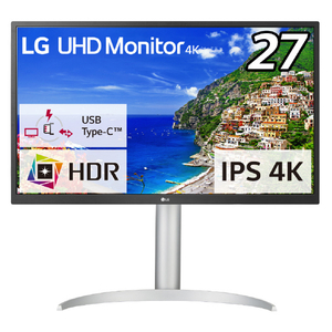 LGエレクトロニクス 27UP550N-W 27インチ 4Kモニター |エディオン公式通販