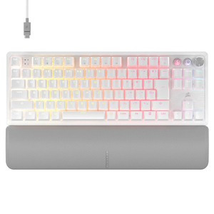 Corsair CH-911921G-JP ゲーミングキーボード K70 PRO TKL ホワイト