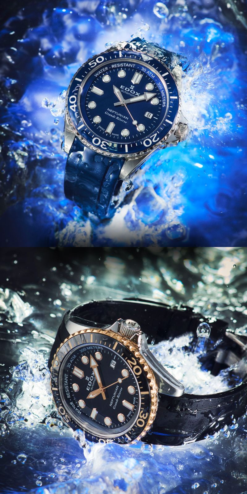 ネプチュニアン』に日本限定モデルが登場 | EDOX日本公式サイト