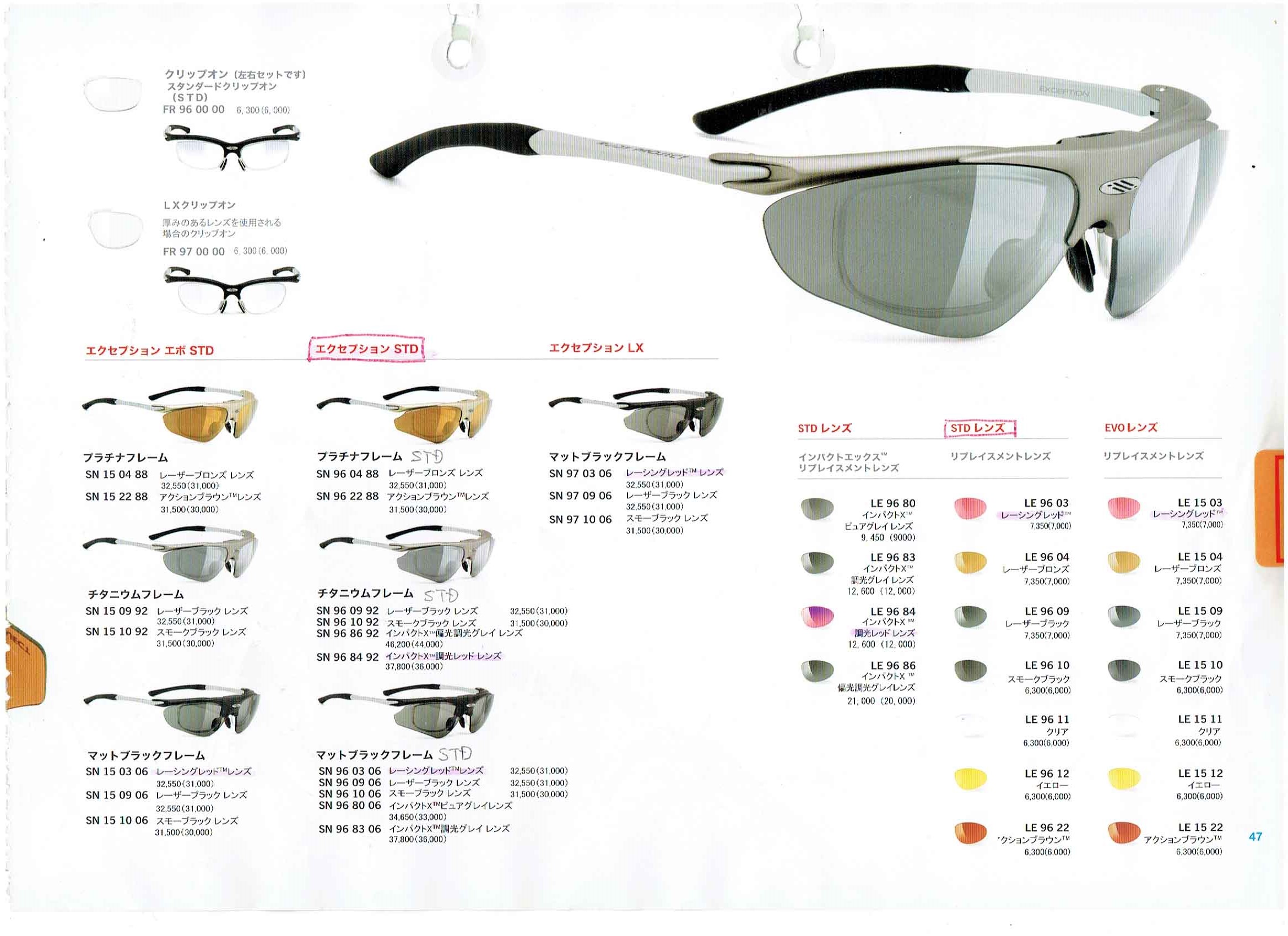 ルディプロジェクト エクセプション｜オードビー