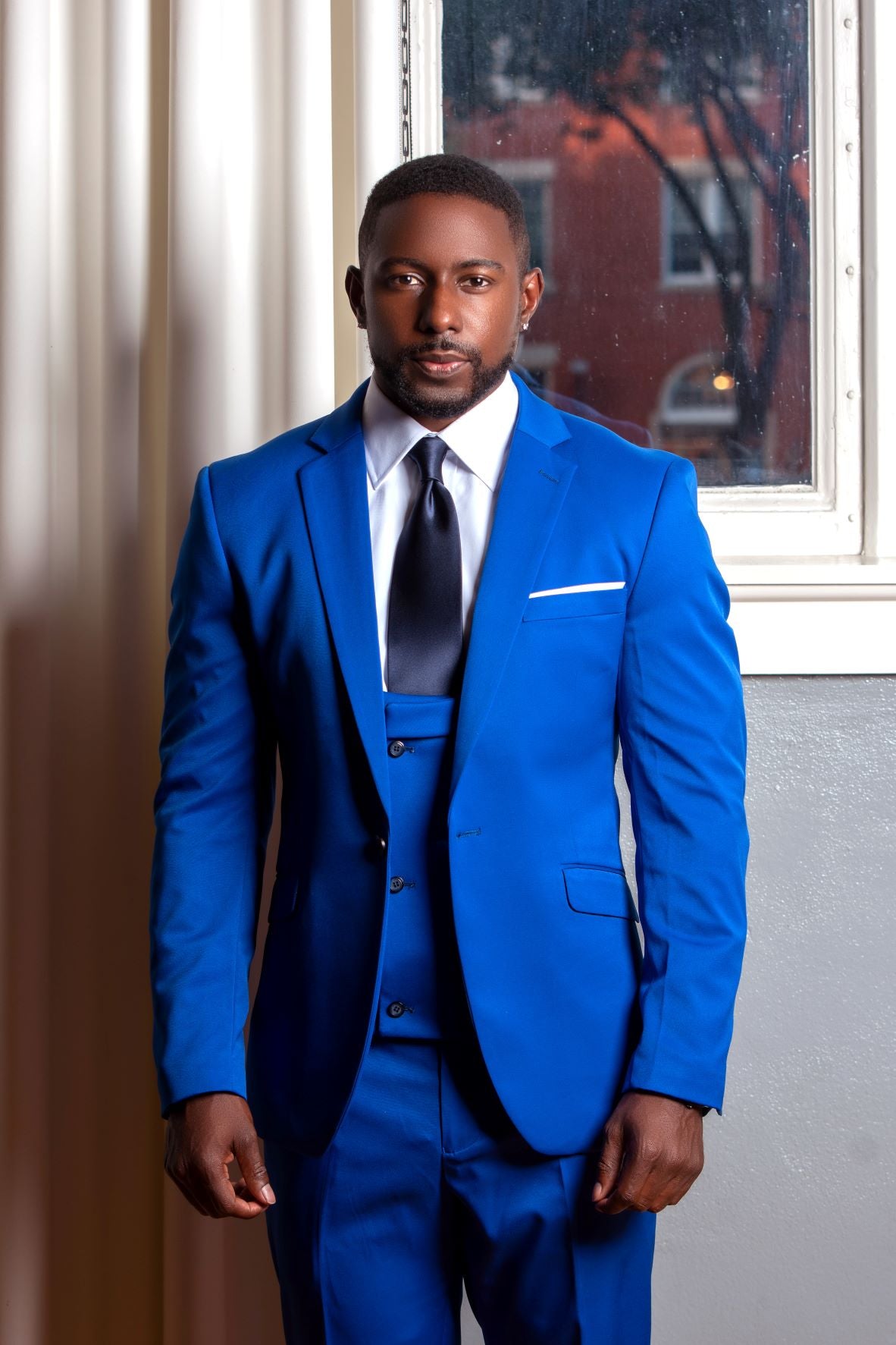Royal Blue - 3 Piece Suit – Eaden Myles