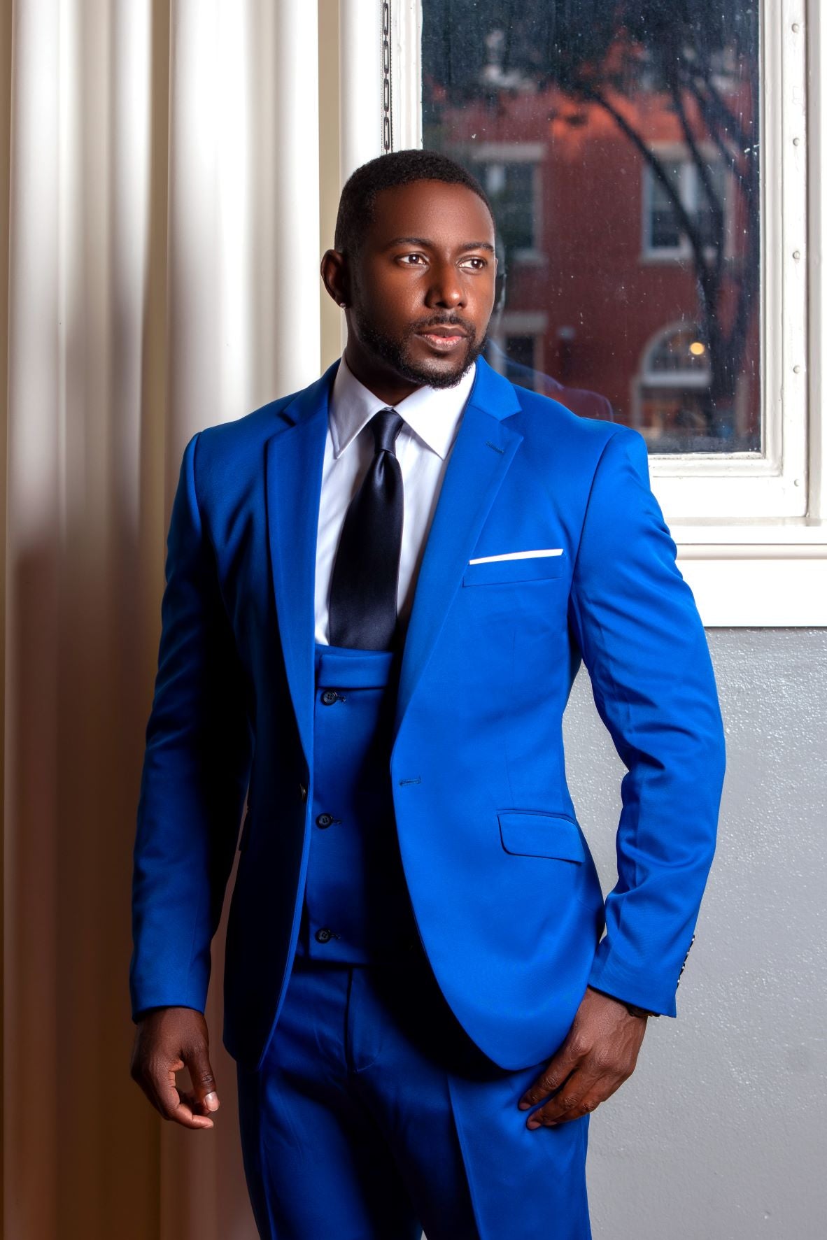 Royal Blue - 3 Piece Suit – Eaden Myles