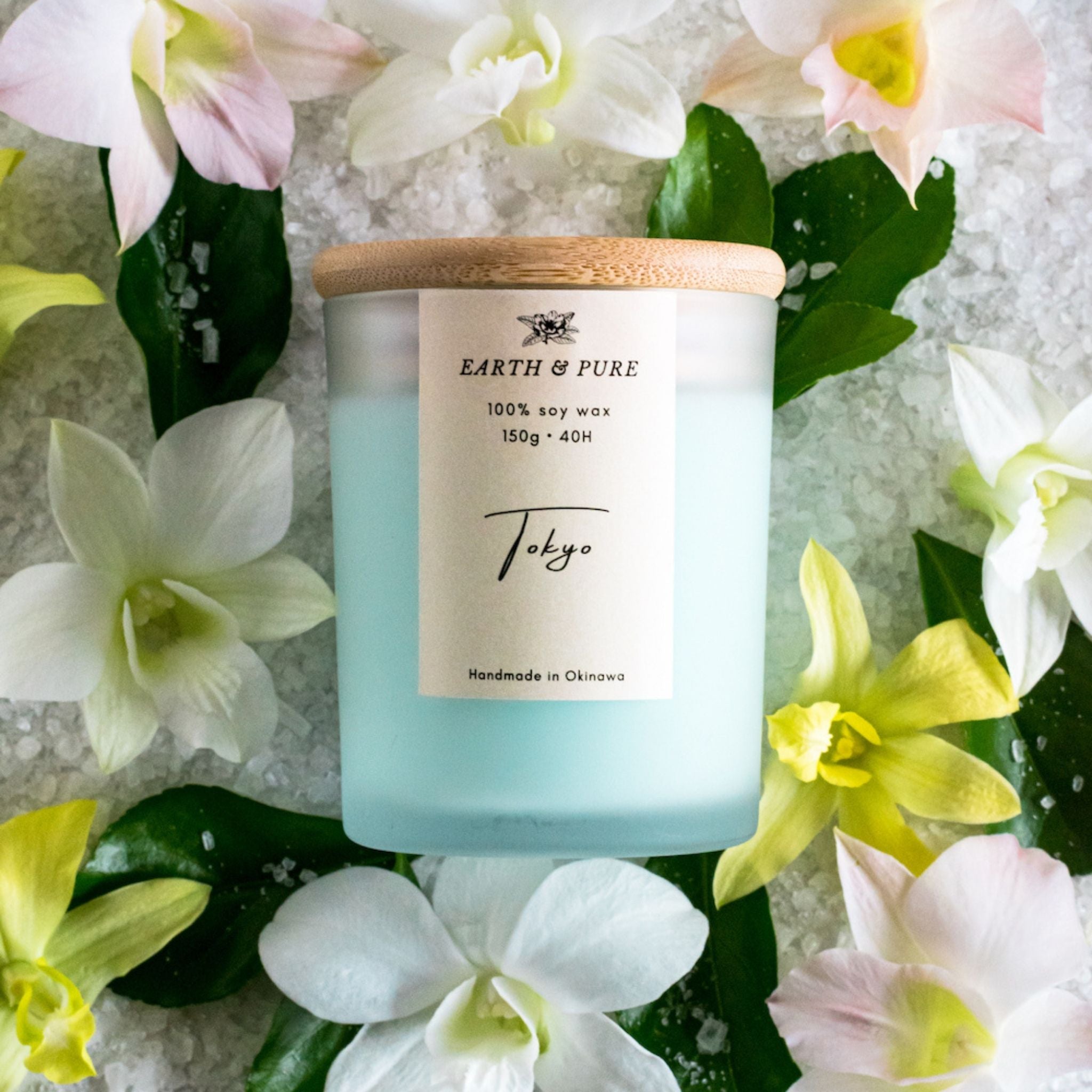Earth & Pure | Tokyo | Scented Candles | Soy Wax | Handmade in Okinawa