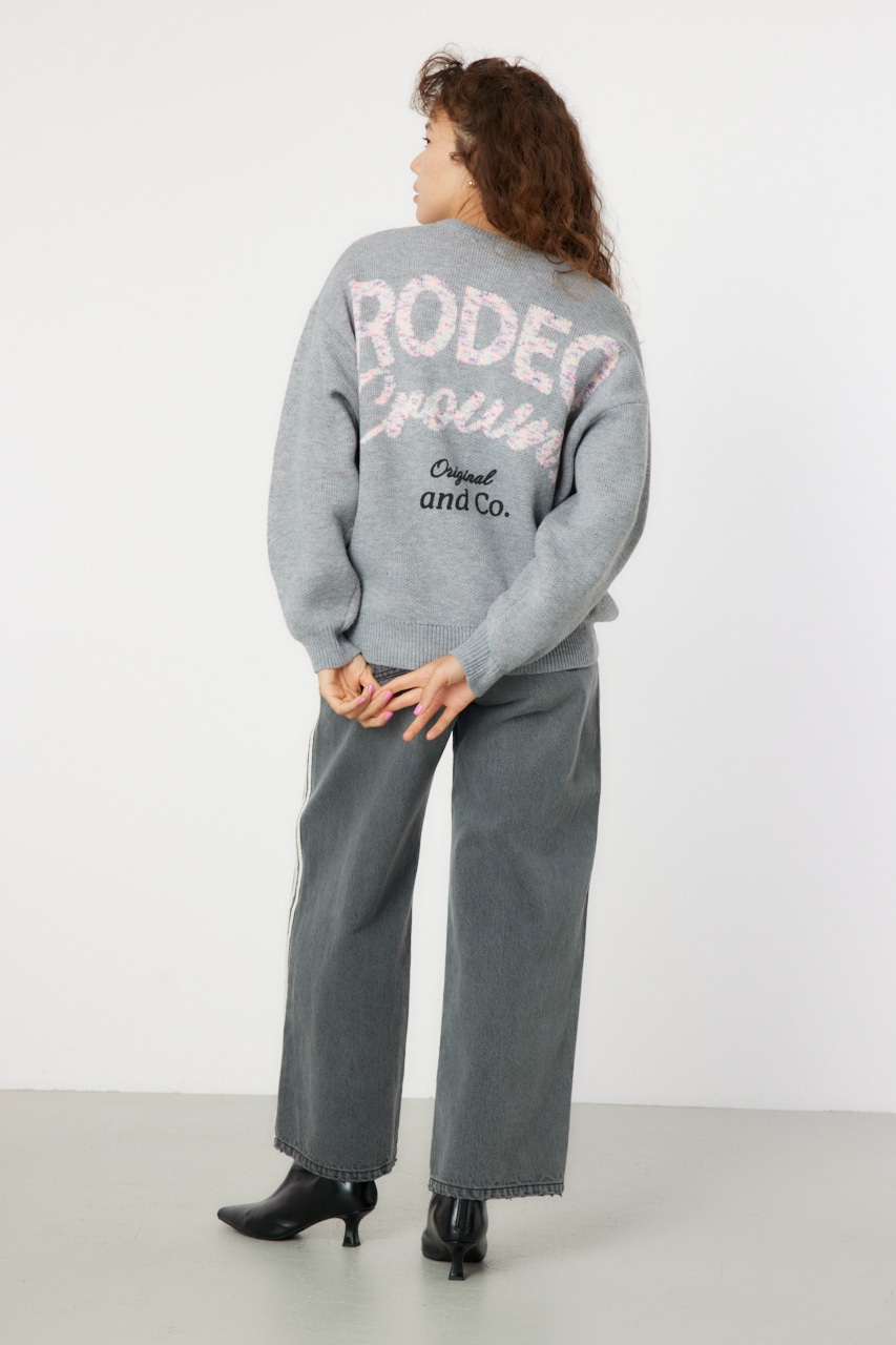 RODEO CROWNS WIDE BOWL | MIX COLOR LOGOニットトップス (ニット