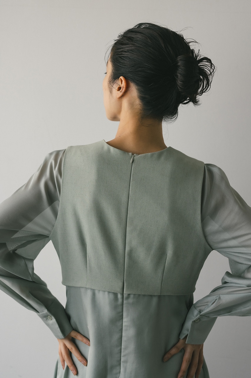 STYLEMIXER | コンビネーションフレアワンピース (ワンピース(ミニ