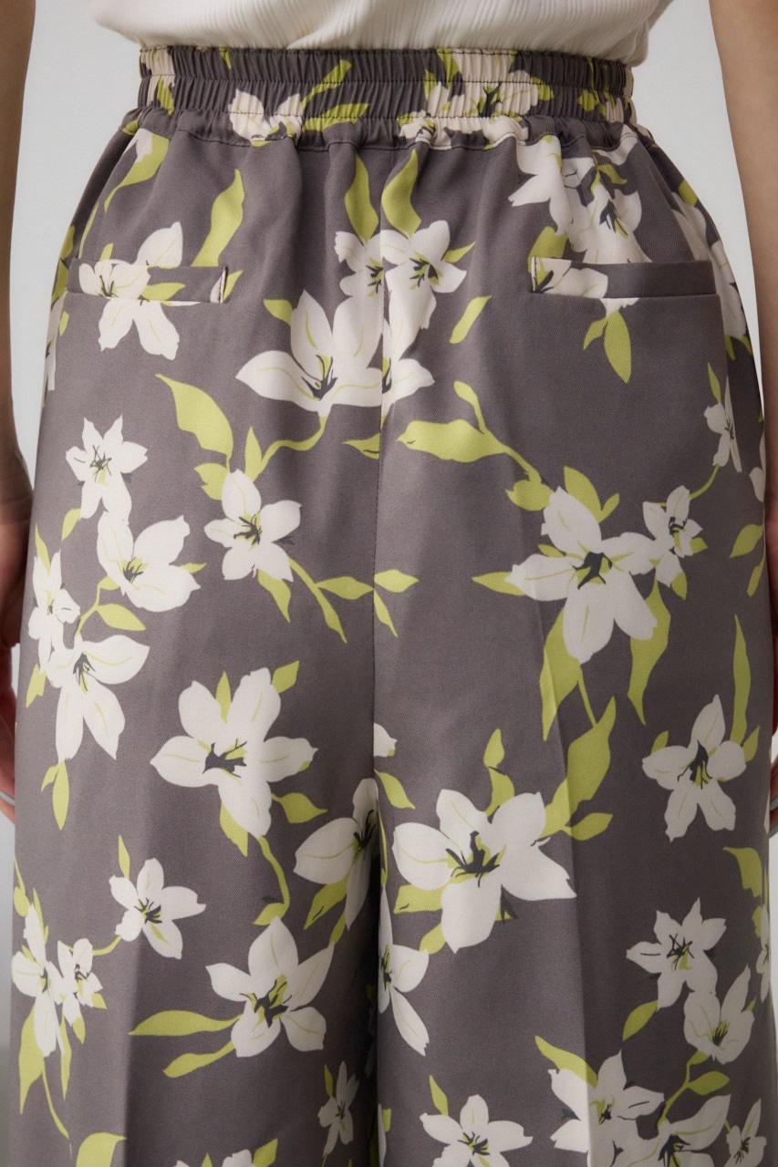 AZUL BY MOUSSY | フラワープリントイージーワイドパンツ (パンツ