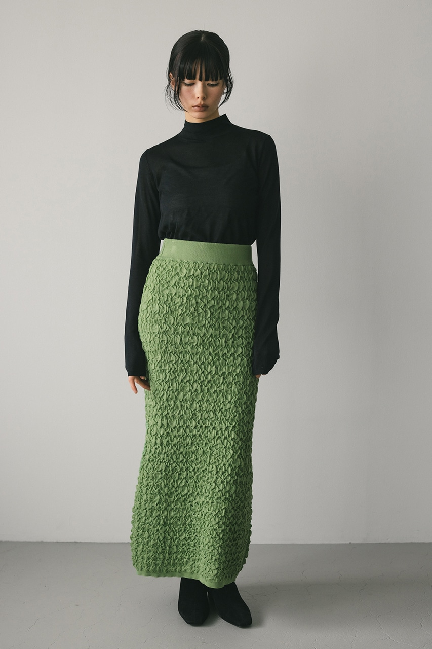 STYLEMIXER | フラッフィーニットスカート (スカート(ロング) ) |SHEL