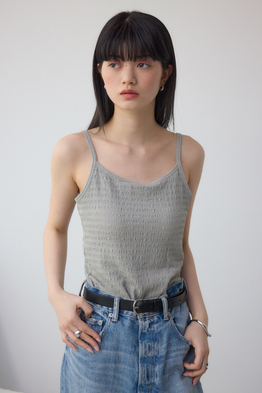 AZUL BY MOUSSY | ヘンケイリブキャミソール (キャミソール ) |SHEL