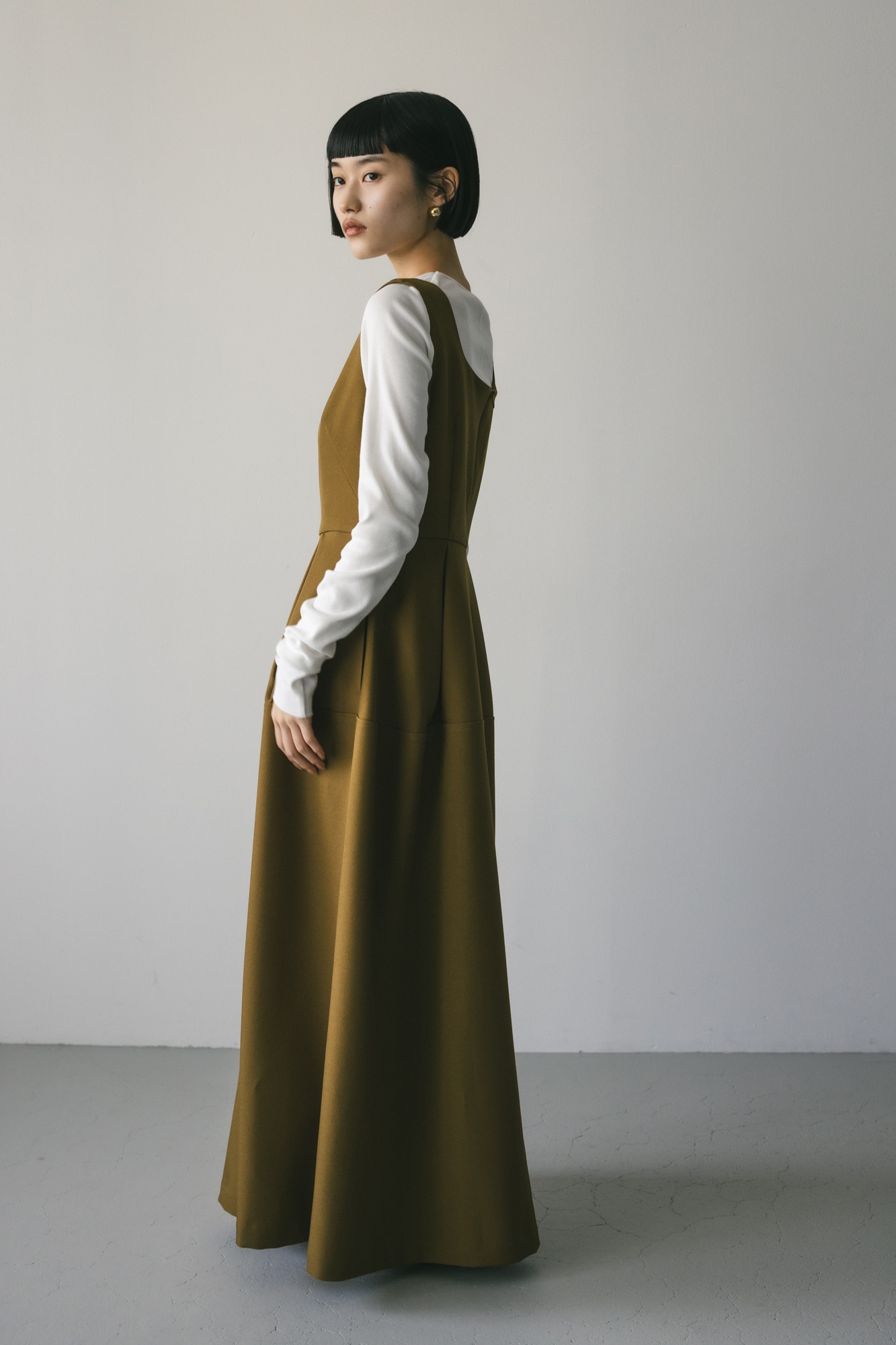 STYLEMIXER | フォルムタックワンピース (ワンピース(ミニ・ミディアム