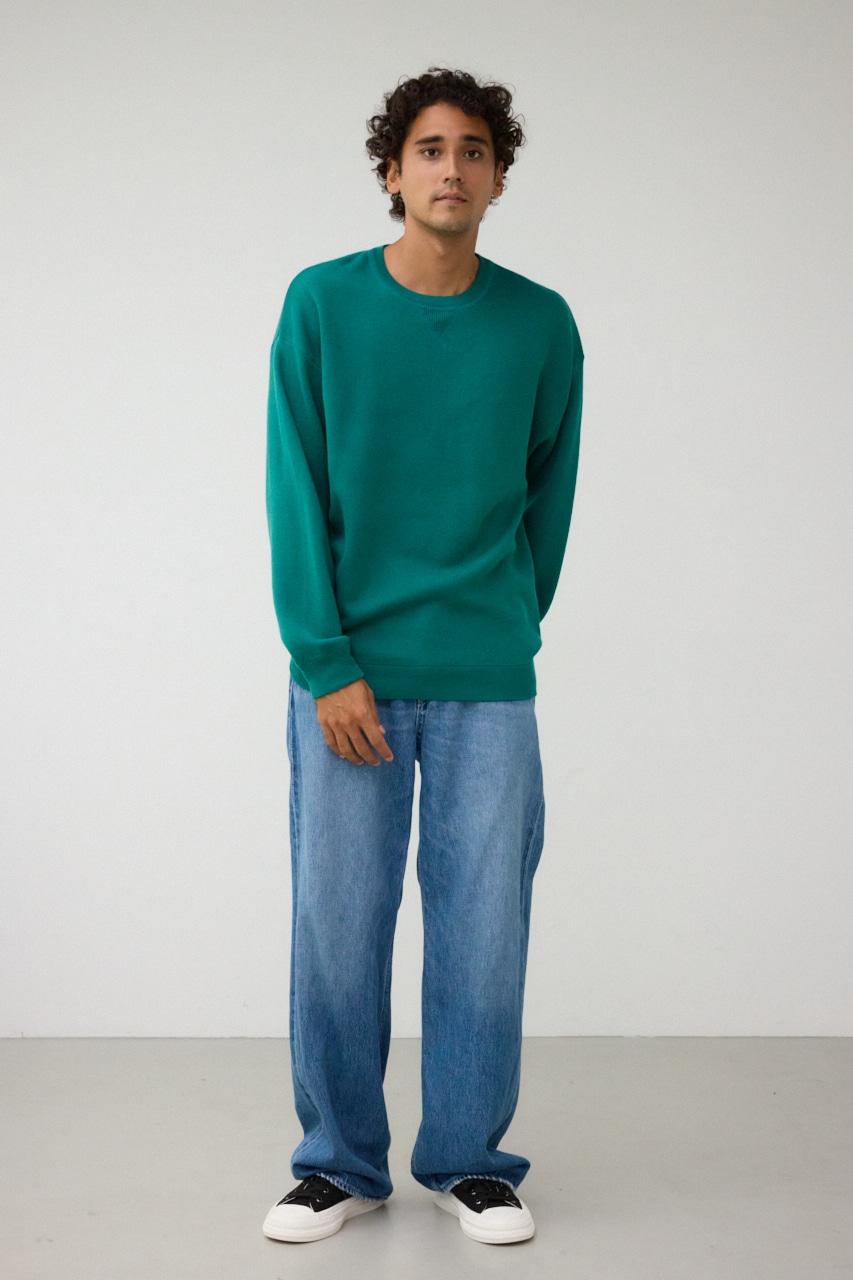 AZUL BY MOUSSY | ソフトタッチルーズスウェッター (ニット ) |SHEL