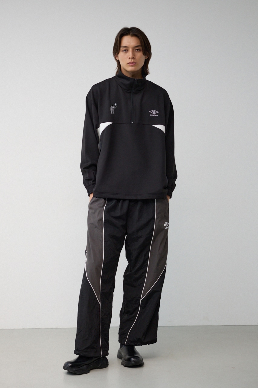 AZUL BY MOUSSY | UMBRO×AZUL ハーフジップトップス (Tシャツ