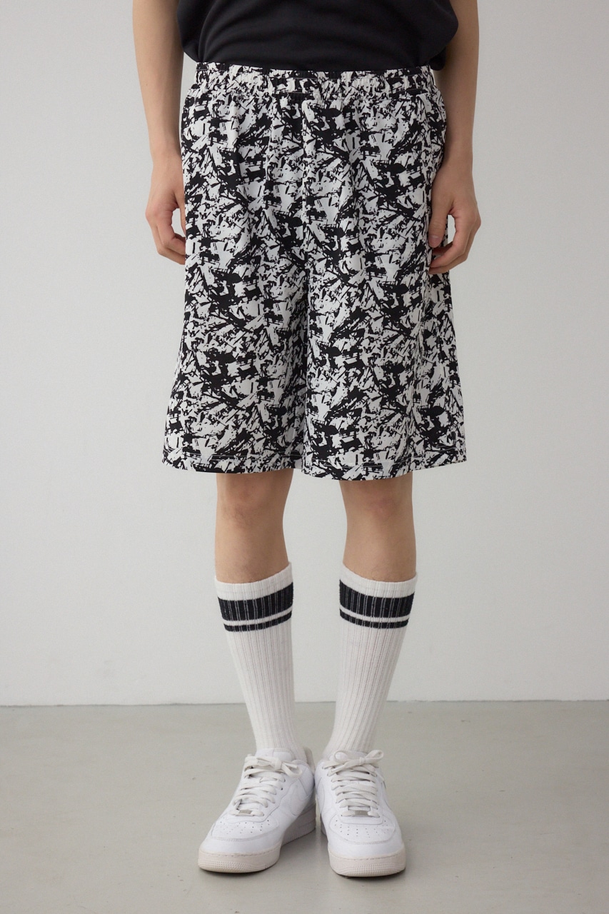 AZUL BY MOUSSY | アブストラクトパターンショーツ (ショートパンツ