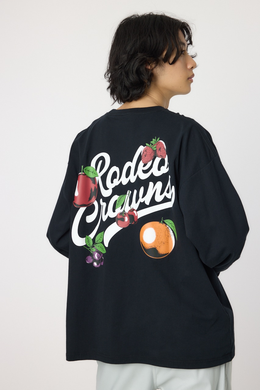 RODEO CROWNS WIDE BOWL | フルーツロゴロングスリーブTシャツ (T