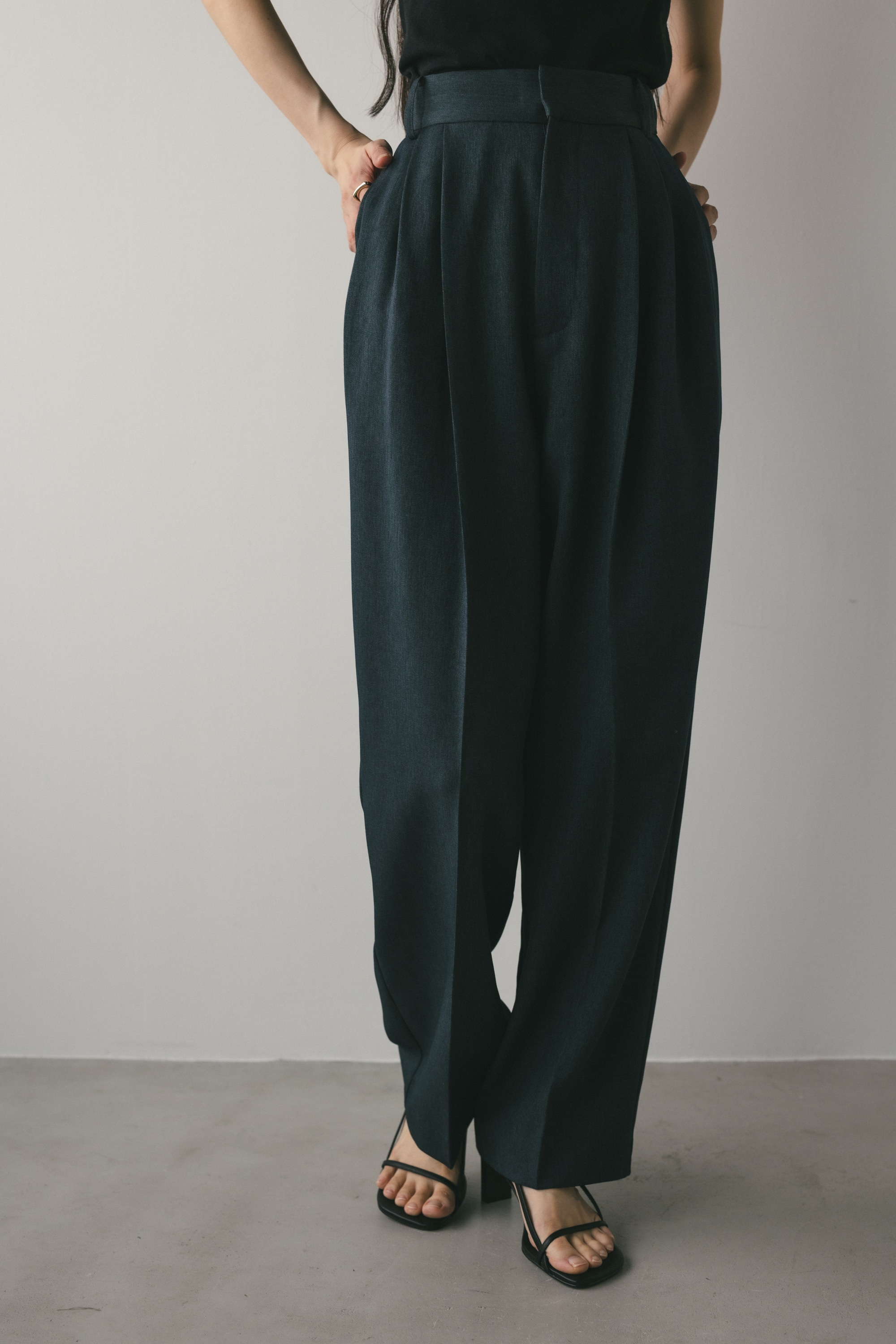 STYLEMIXER | 3タックストレートパンツ (パンツ ) |SHEL'TTER WEBSTORE