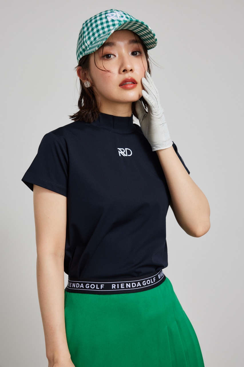 RIENDA GOLF | 【RIENDA GOLF】ベーシックモックネックT-SH (Tシャツ