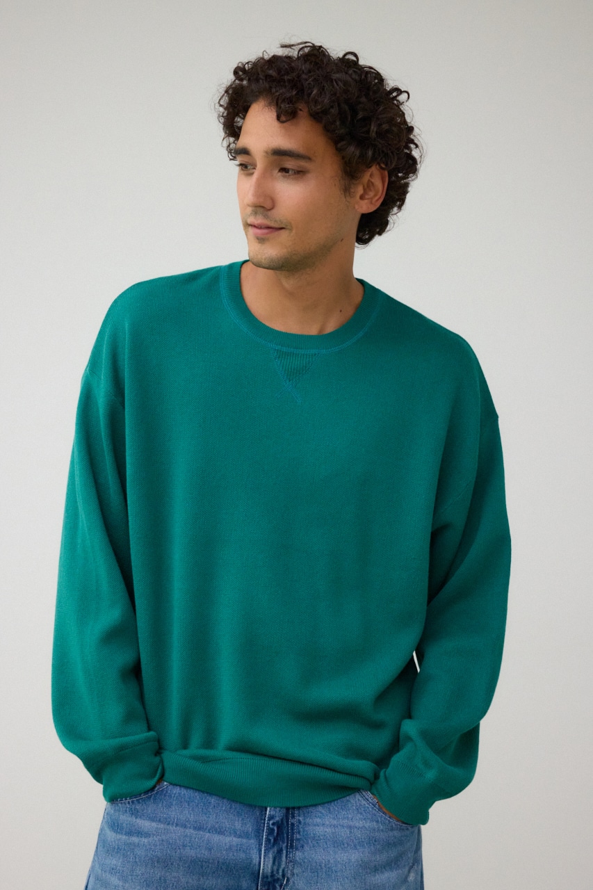 AZUL BY MOUSSY | ソフトタッチルーズスウェッター (ニット ) |SHEL