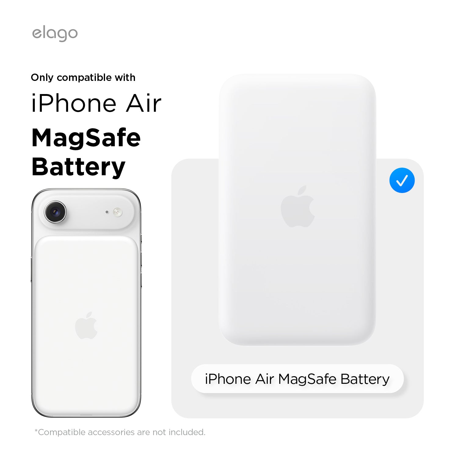 iPhone Air Magsafe Battery Hybrid Case | elago.com