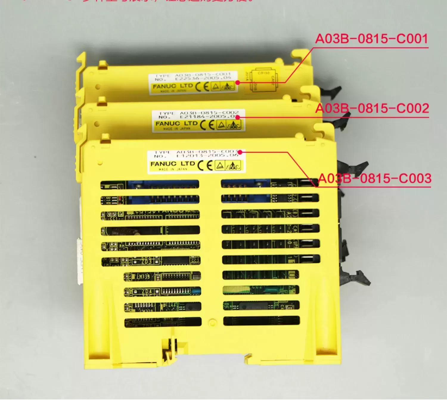 Fanuc IO module A03B-0815-C001 C002 C003 – ElecSpares