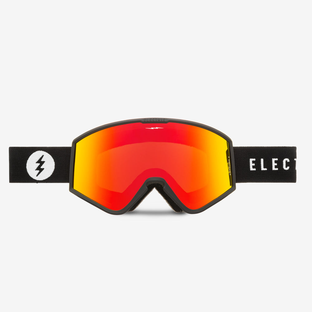 Electric Visual EK1 Small Snow Goggle - Matte Black / Red Chrome
