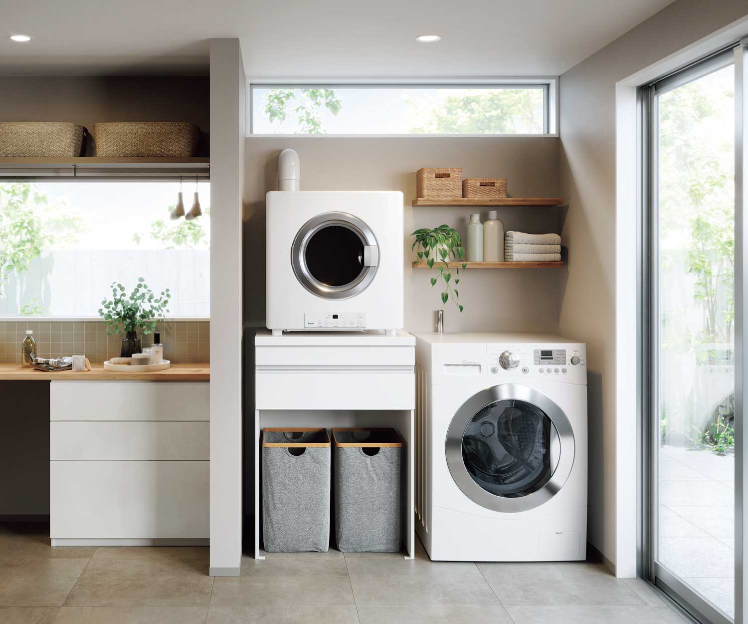 乾太くん専用収納ユニット」の仕様を追加と高さ特注対応を開始