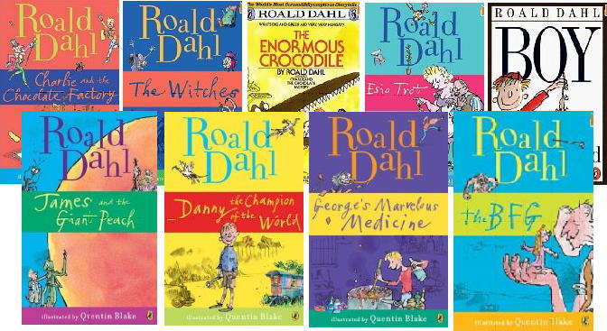 新しい洋書に、ロアルド・ダールの児童小説コレクションを追加しました！