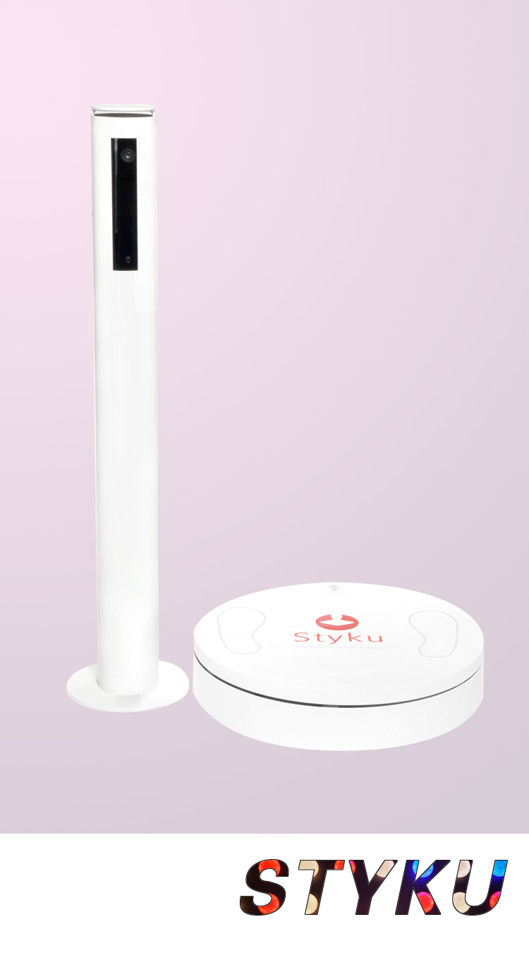 ビジュアルで「現実」を見せる3Dボディスキャナー『Styku(スタイク