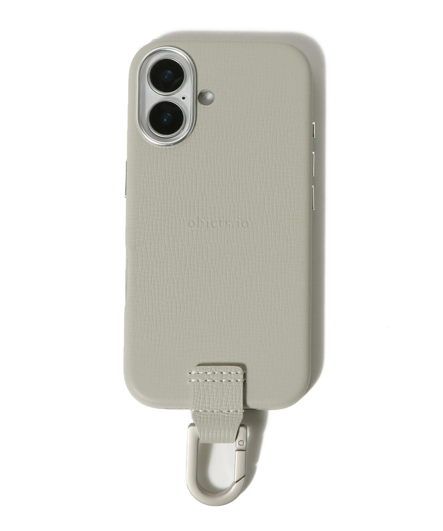 objcts.io / カラビナ付iPhone16シリーズケース｜ESTNATION ONLINE