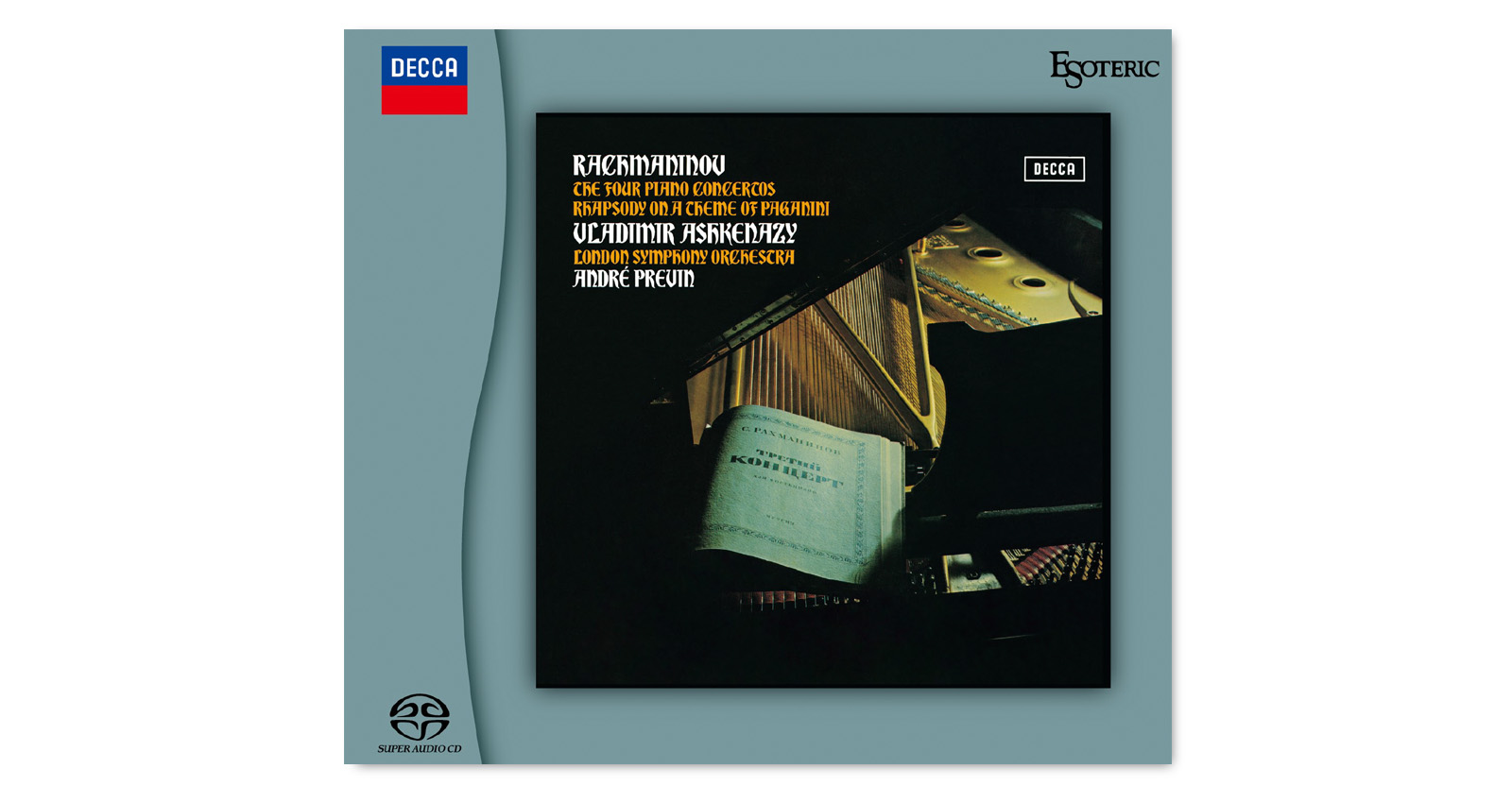 RACHMANINOV The Piano Concertos Paganini Rhapsody | 製品トップ