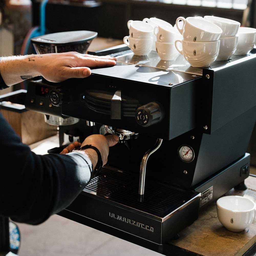 Black Linea Mini Espresso Machine by La Marzocco | Espresso Parts