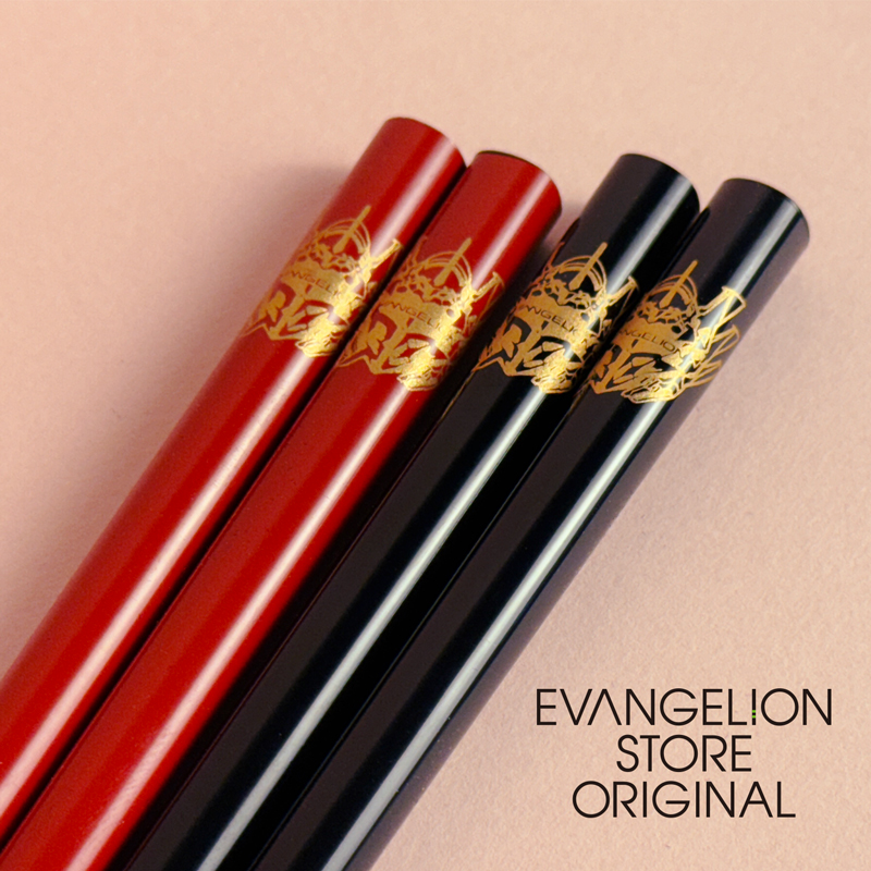 EVA STORE オリジナル 加波次吉漆器店 EVANGELION30周年 輪島漆塗夫婦