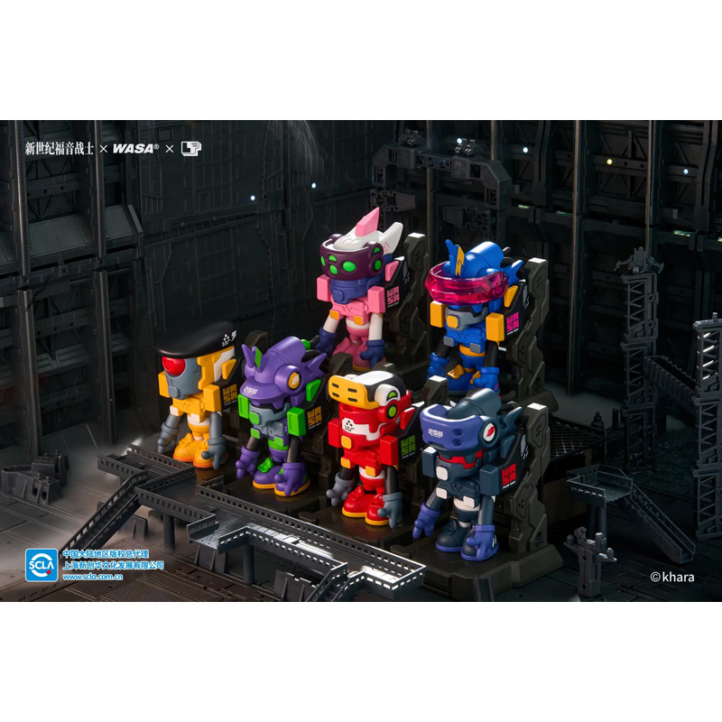 WASA×EVANGELION】ブラインドBOX（6個入り）: フィギュア・模型