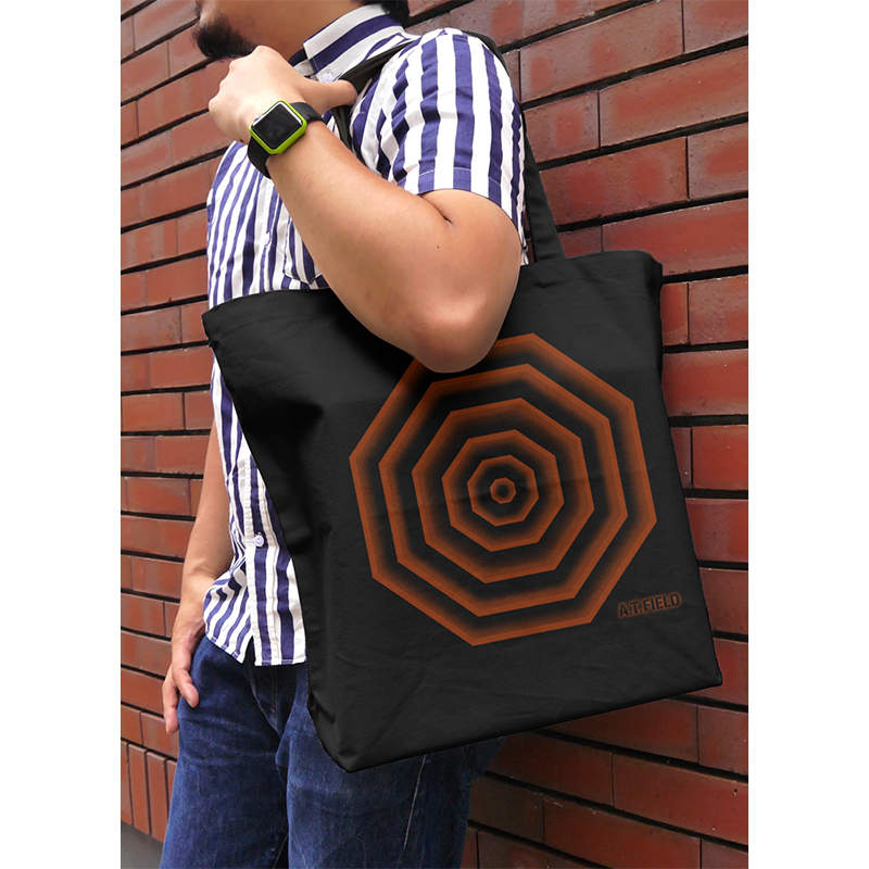 エヴァンゲリオン A.T.フィールドラージトート/BLACK（COSPA