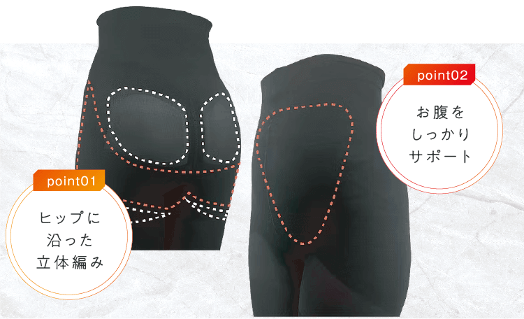 mininotokino｜タイツ＋ガードルで叶える美脚・ヒップ・腹部サポート