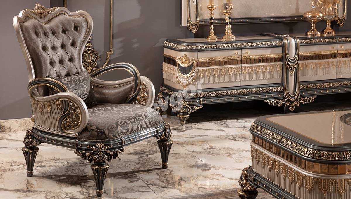 Hanzade Klasik Koltuk Takımı | Evgör Mobilya