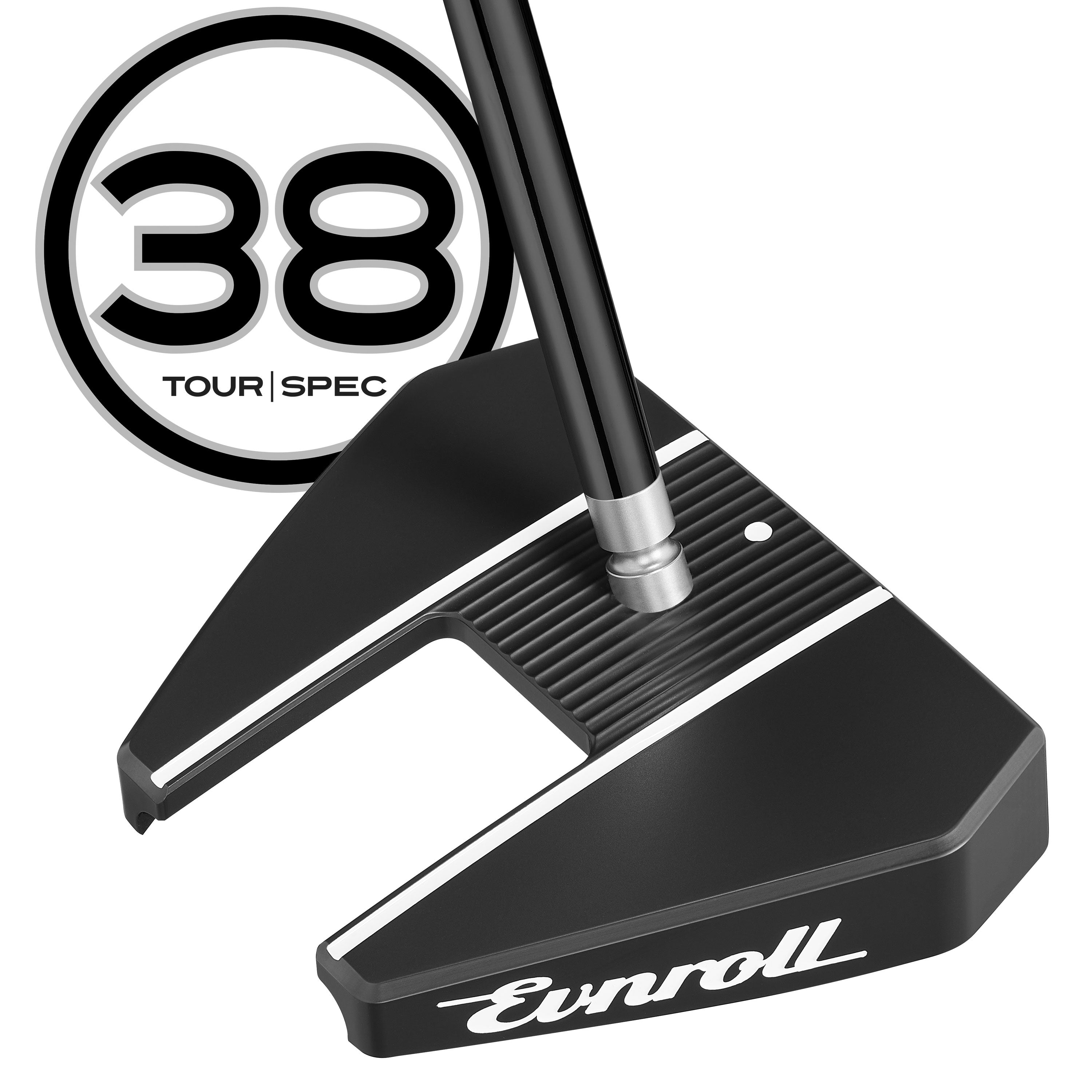 38 Tour Spec ZERO Z5cs Mallet Putter - Black – Evnroll