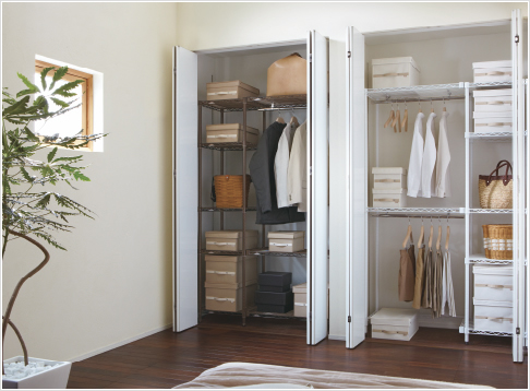 CLOSET.[クローゼット] | シーンから選ぶ | 製品情報 | ホーム