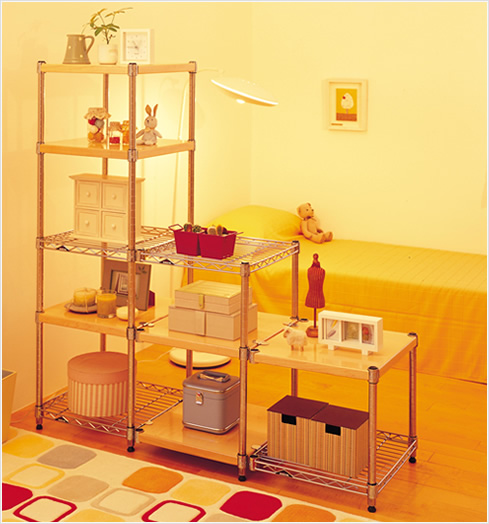 繋げて使える | 便利な使い方から選ぶ | 製品情報 | ホームエレクター