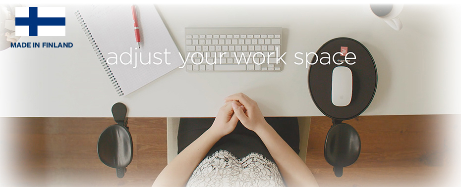 フィンランド製【ERGOREST】エルゴレスト アームレスト/アームサポート