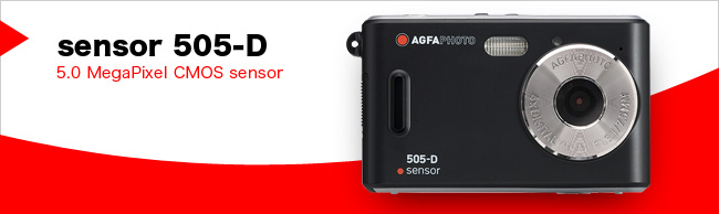 sensor 505-D ： AGFAPHOTO | 株式会社ドリーム・トレイン