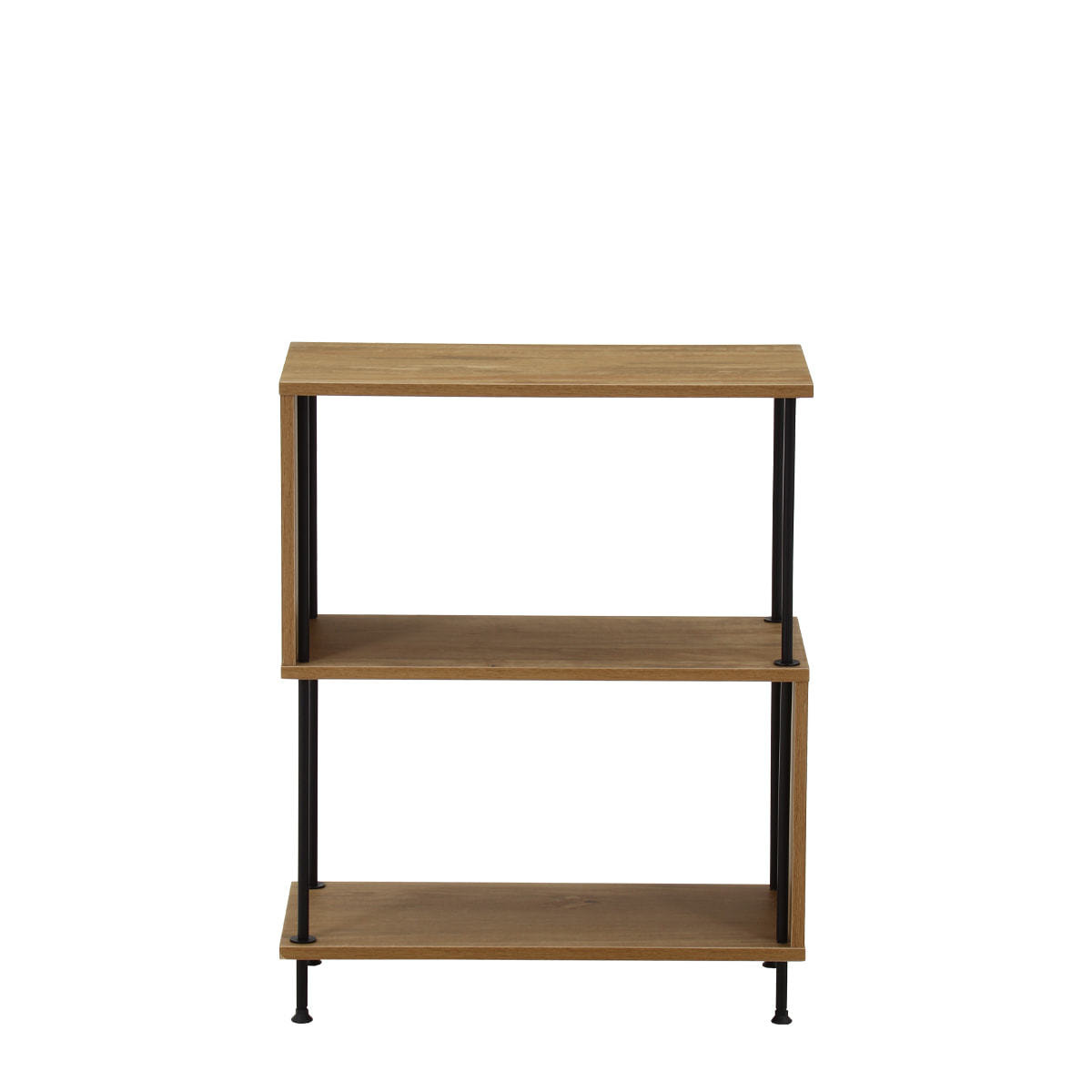 EZBOツイストロック S型ディスプレイラック3段 OAK（71875)の通販