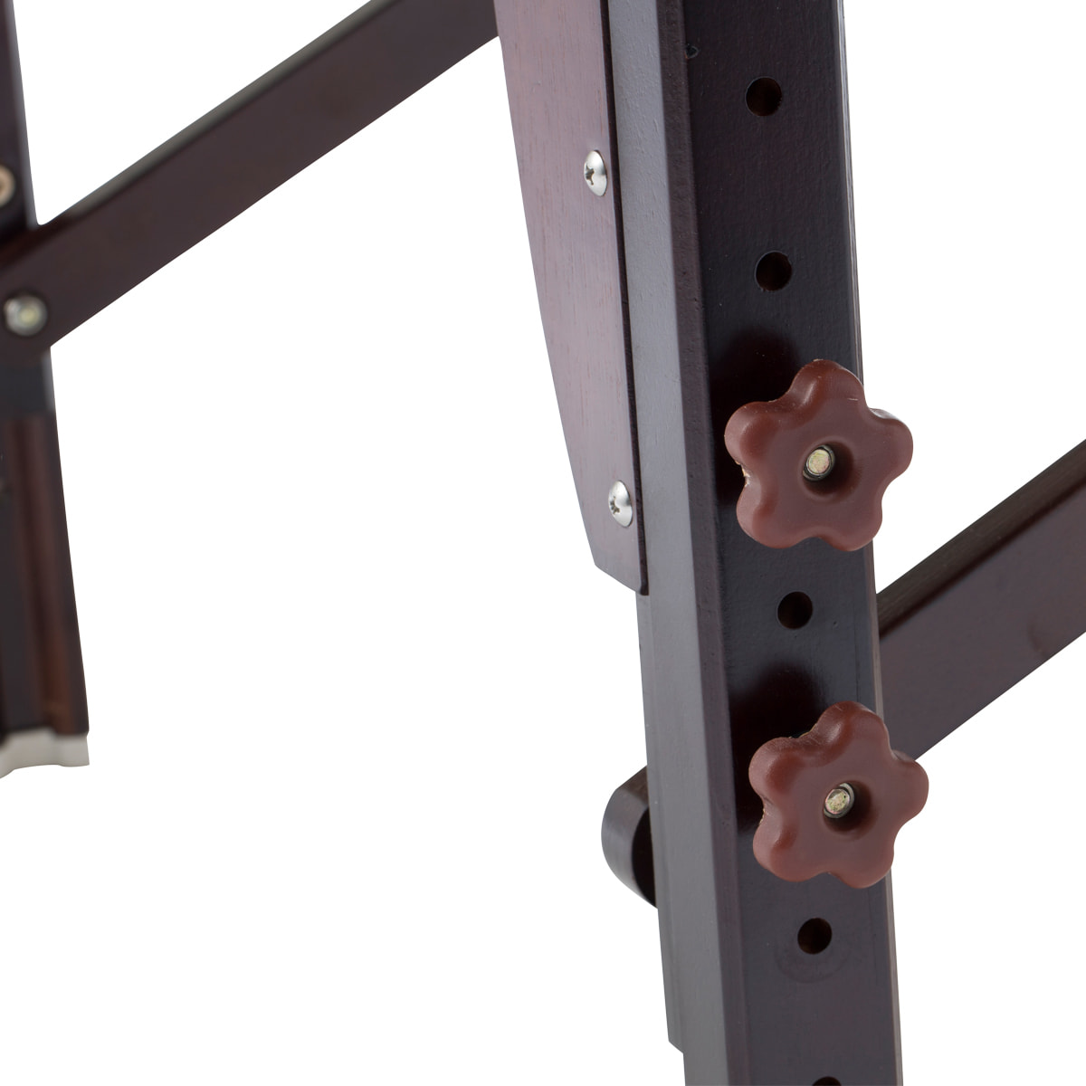 高級ワイド木製折りたたみベッド006WDX（ダークブラウン）の通販