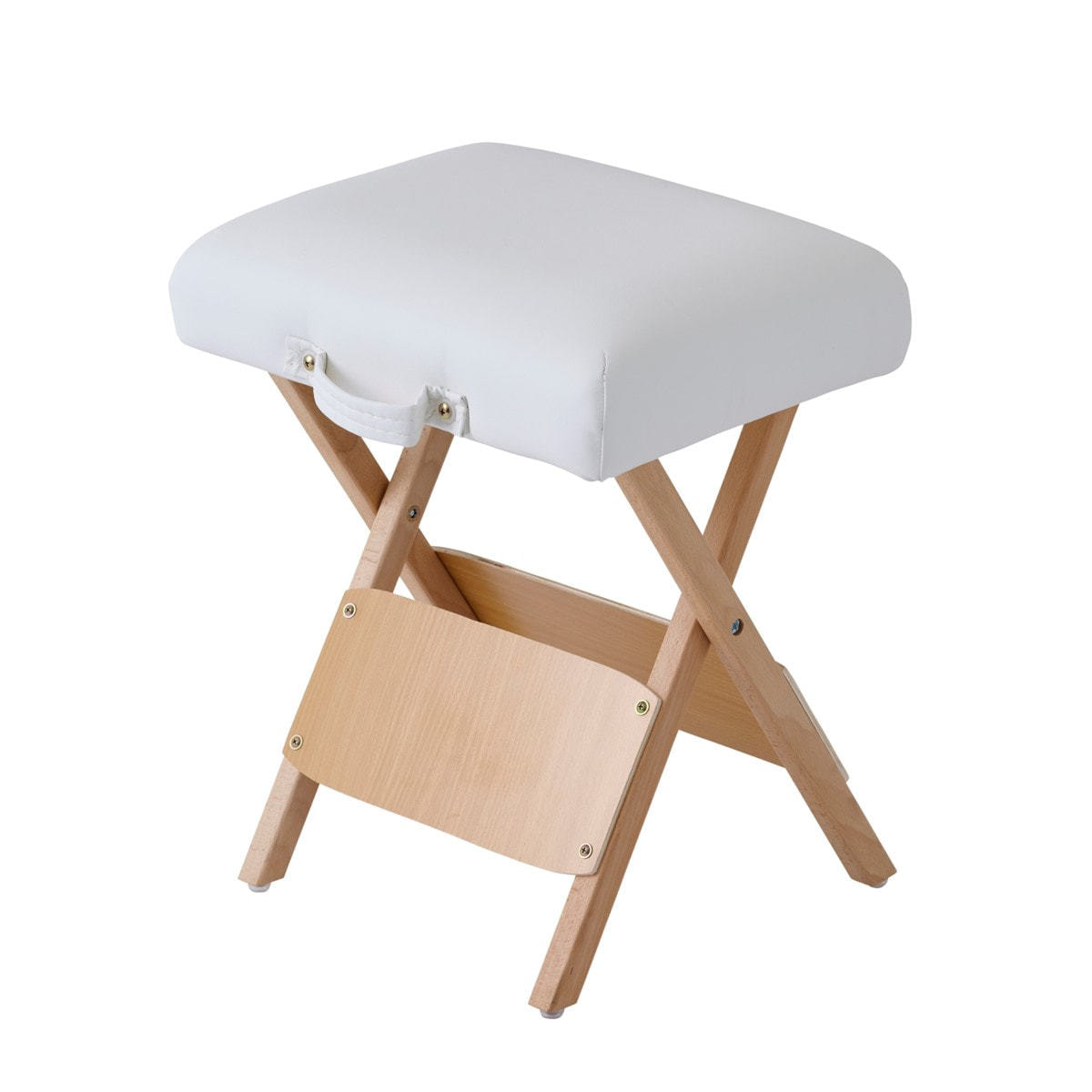 木製折りたたみスツールSP（ホワイト）の通販・卸売り | アイラッシュ