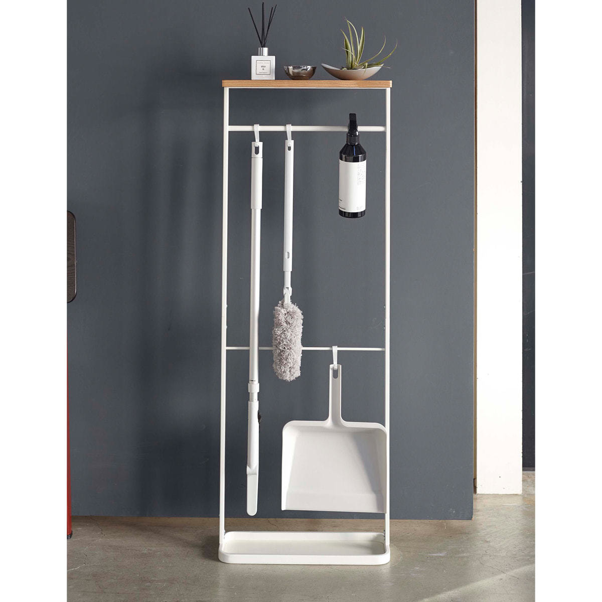 天板付き引っ掛け傘立てタワー ホワイト（4970）の通販・卸売り | アイ