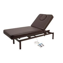 手動昇降リクライニングベッドDX ダークブラウン（オメガ式・フェイス