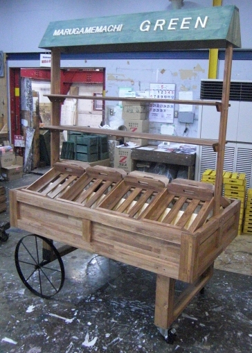 マルシェワゴンの通販・販売 － 木製雑貨の専門店F-RAISE