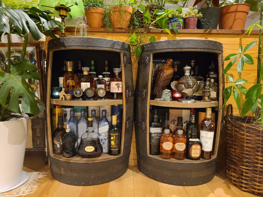 ウイスキー樽ラック・ワインラック・キャビネットの通販・販売 － 木製