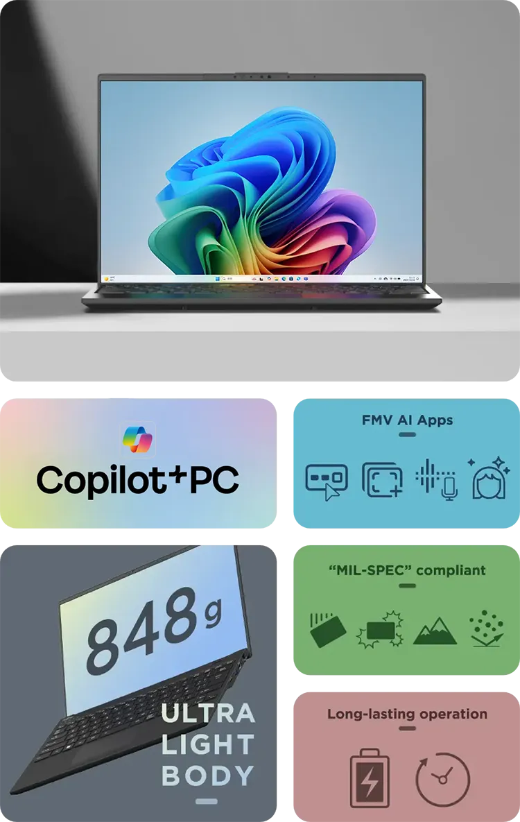 14.0型ワイド FMV Note U｜富士通パソコンFMV