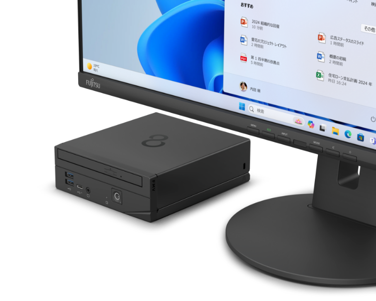 27.0型 / 23.8型 / 21.5型 スモールデスクトップパソコン（PC